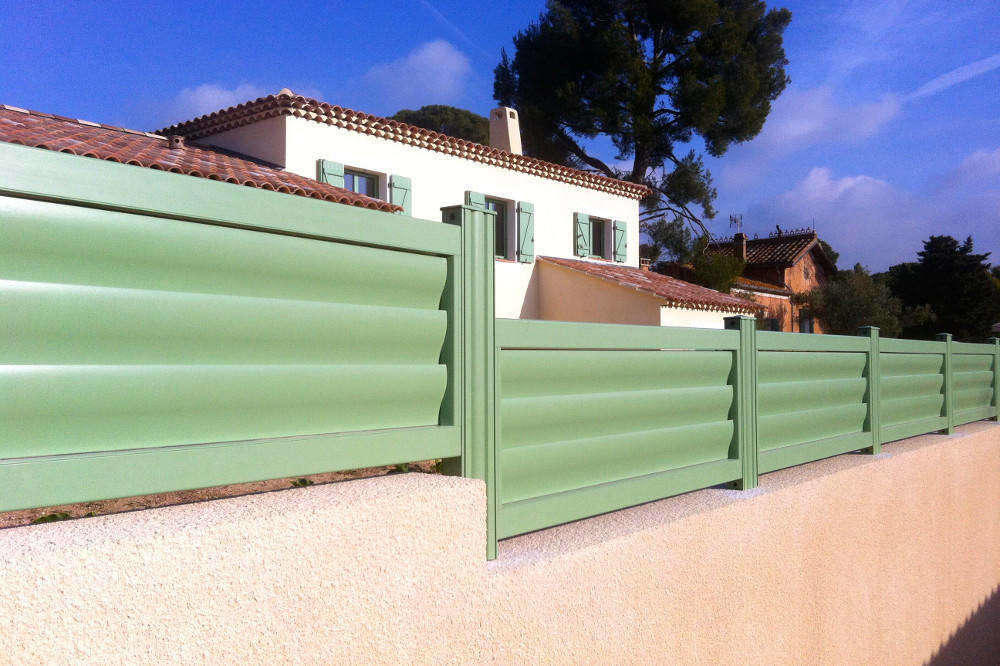 aukena cv verte cloture lames horizontales claire voie