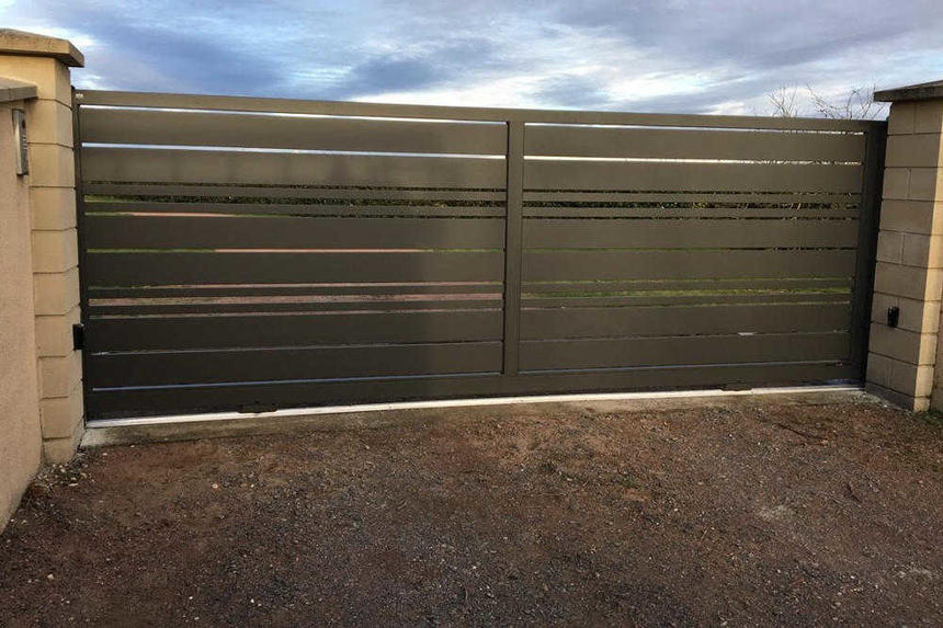 modele portail coulissant