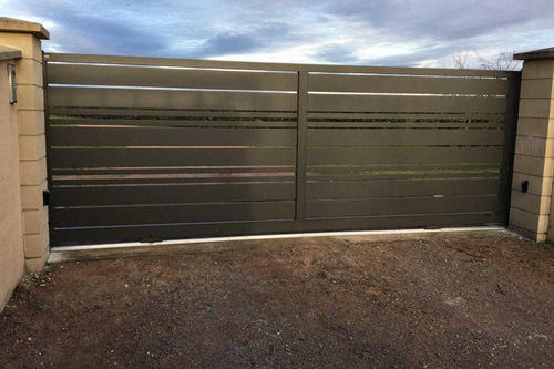 modele portail coulissant