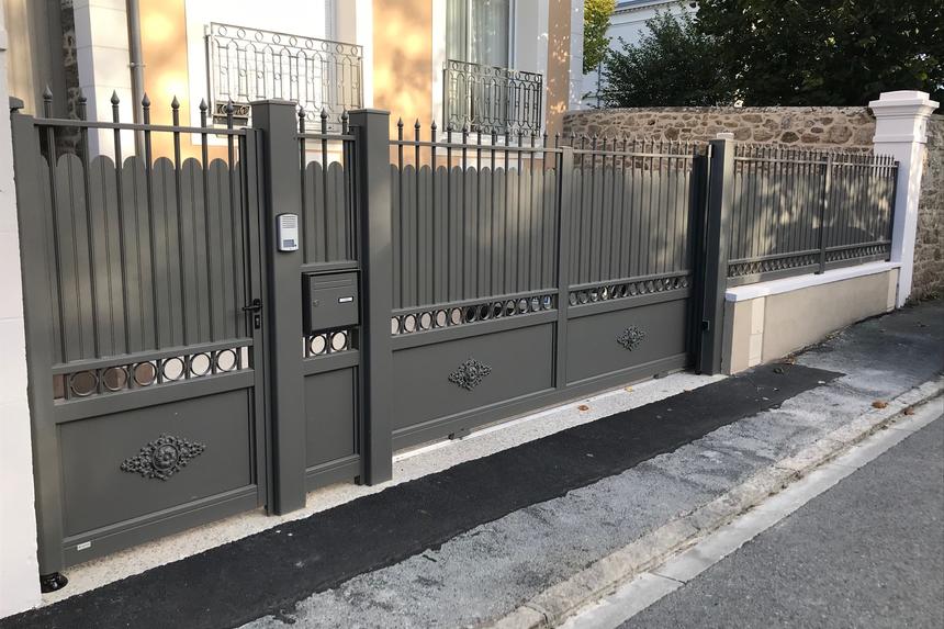 portail coulissant traditionnel