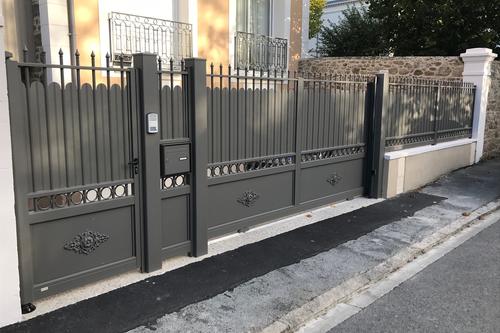 portail coulissant traditionnel