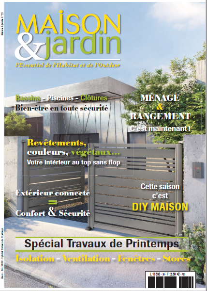 Une magazine maison et jardin avril 20