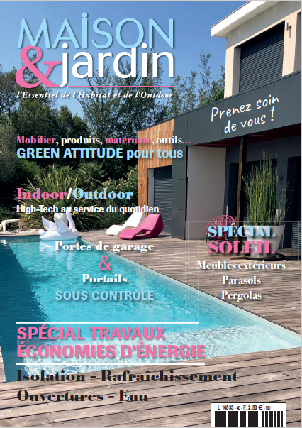 Presse magazine Maison et jardin mai 20 Une de couv Maison et jardin mai20