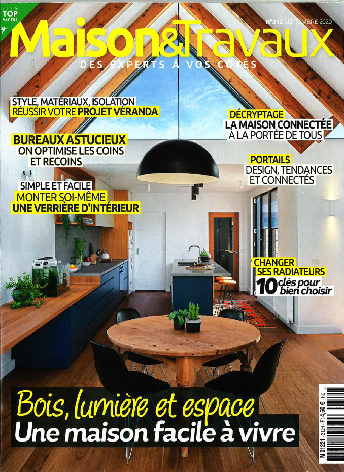 couverture magazine maison et travaux septembre 2020