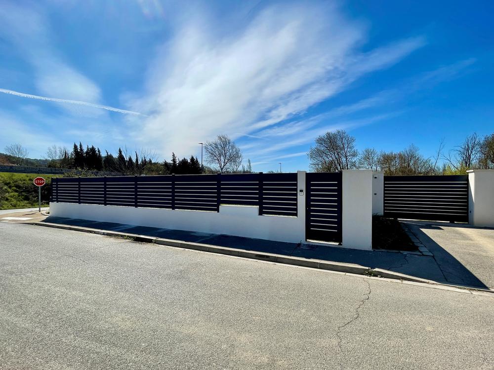 cloture toska cloture moderne occultante aluminium