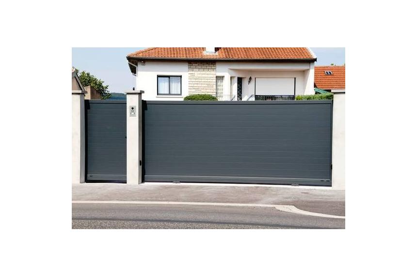 portail aluminium portillon assorti