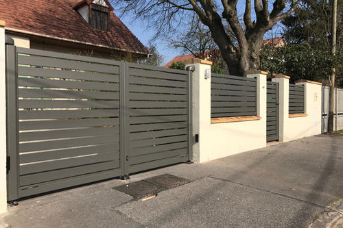 portail tout barreaude contemporain moderne